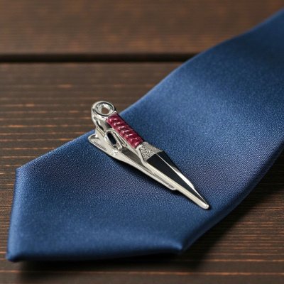 画像2: SWANK スワンク くないレッドネクタイピン