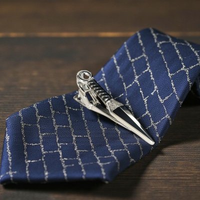 画像2: SWANK スワンク くないブラックネクタイピン