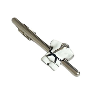 画像1: 柔道着カフスボタン・ネクタイピンセット