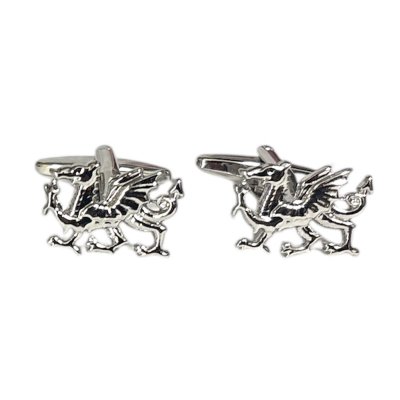 画像2: ドラゴン　カフス、タイピンセット