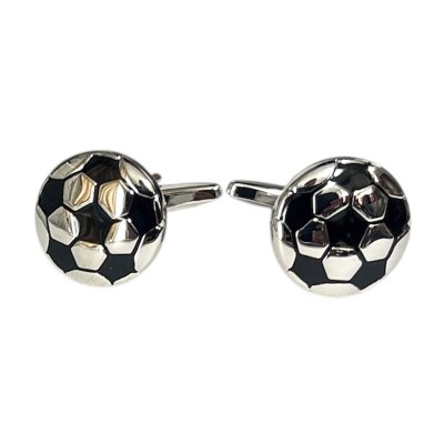 画像2: サッカーボールとスパイク　カフス、タイピンセット