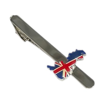 画像1: グレートブリテン島カフス　ネクタイピンセット