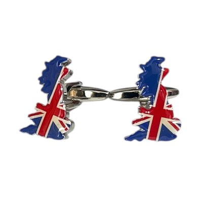 画像2: グレートブリテン島カフス　ネクタイピンセット
