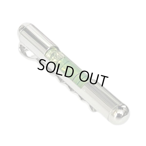 画像1: 水準器（緑） ネクタイピン（タイバー） (1)