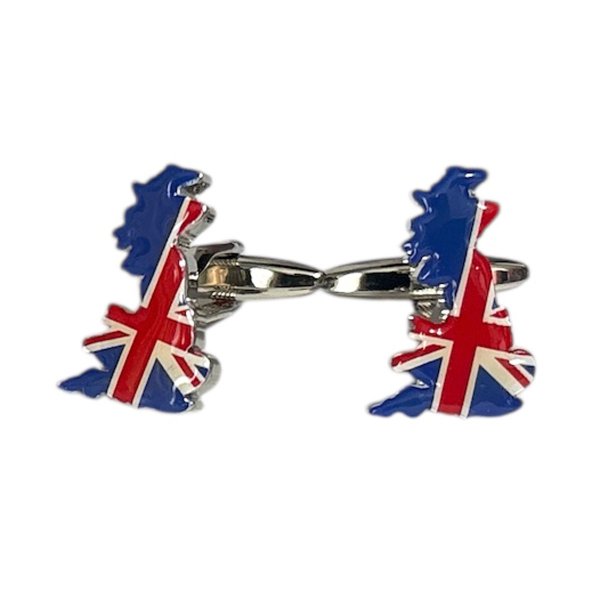 画像1: グレートブリテン島カフスボタン（カフリンクス） (1)