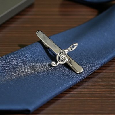 画像2: ト音記号ネクタイピン（タイバー）
