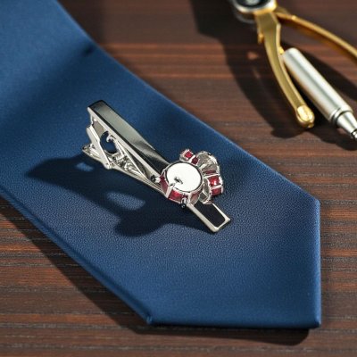 画像3: レッドドラムネクタイピン（タイバー）