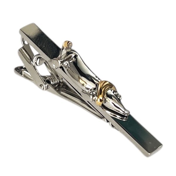 画像1: ダックスフンドネクタイピン（タイバー） (1)