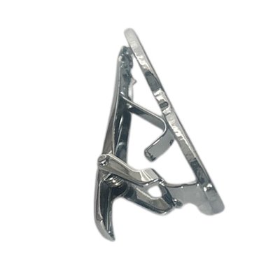 画像3: シルバー眼鏡ネクタイピン【名入れ可】