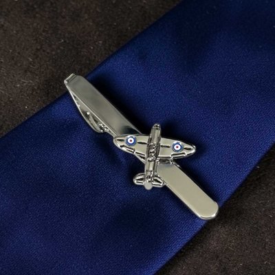 画像2: 飛行機モチーフネクタイピン（タイバー）