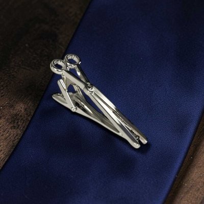 画像3: ハサミネクタイピン（タイバー）【名入れ可】