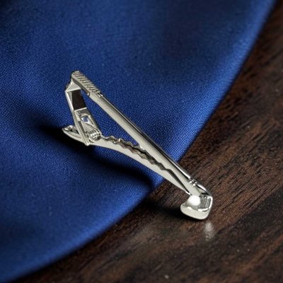 画像3: ゴルフボール＆アイアンネクタイピン（タイバー）