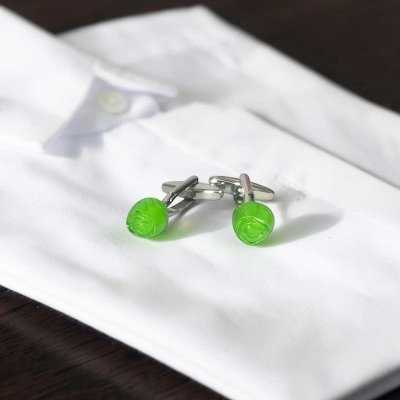 画像2: 芽キャベツカフスボタン（カフリンクス）