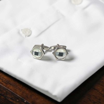 画像2: ヘキサゴンＭＯＰカフスボタン（カフリンクス）