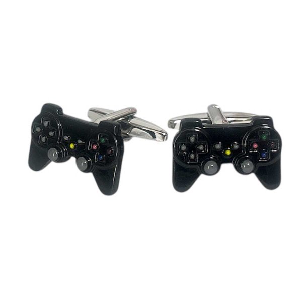 画像1: ゲームコントローラーカフスボタン（カフリンクス） (1)