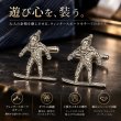スノーボーダーカフスボタン（カフリンクス） 画像2