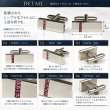 ファイブピンククリスタルカフスボタン画像5