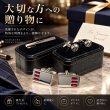 スリーレッドクリスタルカフスボタン（カフリンクス） 画像6