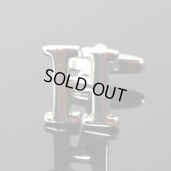 画像1: Hカフスボタン・カフリンクス（バラ売り） (1)