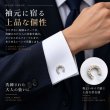馬蹄シルバー・カフスボタン（カフリンクス） 画像6