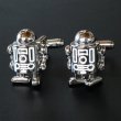 ロボットカフスボタン（カフリンクス） 画像2