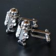 ロボットカフスボタン（カフリンクス） 画像3
