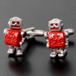 レッドロボット カフスボタン（カフリンクス） 画像1