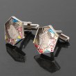 ヘキサゴン凧カフスボタン（カフリンクス） 画像3
