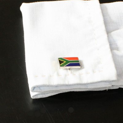 画像3: 南アフリカ国旗カフスボタン（カフリンクス）