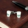 コーヒーカップカフスボタン（カフリンクス） 画像2
