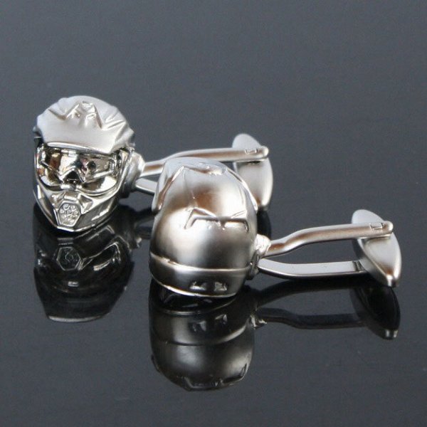 オフロードヘルメットカフスボタン（カフリンクス） 画像3