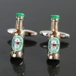 瓶ビール１カフスボタン（カフリンクス） 画像2