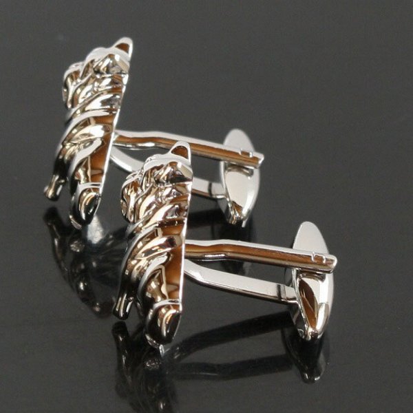 ブルドックカフスボタン（カフリンクス） 画像3