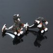 バーニーズマウンテンドックカフスボタン（カフリンクス） 画像2