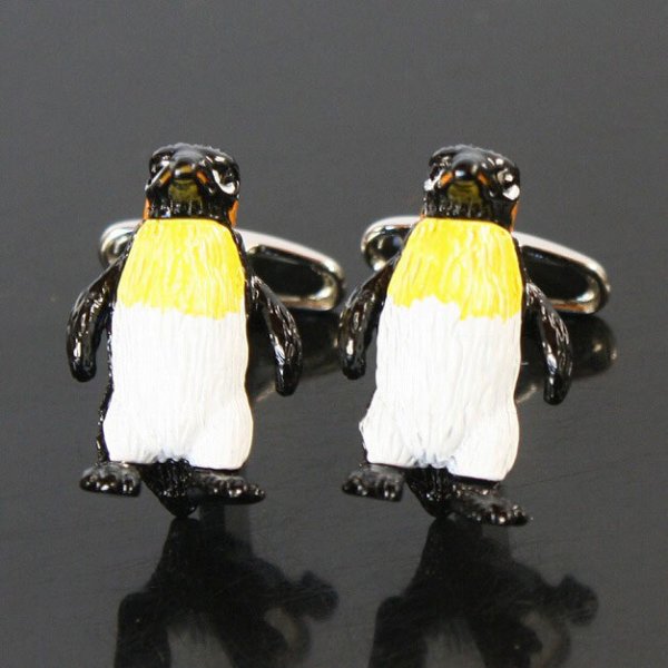 カラードペンギンカフスボタン（カフリンクス） 画像2