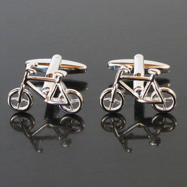 自転車４カフスボタン（カフリンクス） 画像2