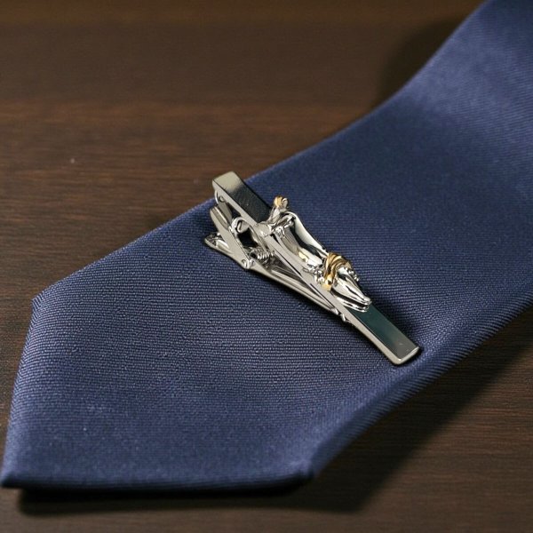 ダックスフンドカフス タイピンセット 画像3