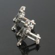 シベリアンハスキーカフスボタン（カフリンクス） 画像3