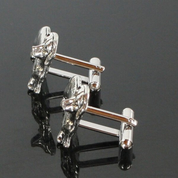 ダックスフンドカフスボタン（カフリンクス） 画像3