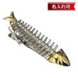 魚の骨ネクタイピン（タイバー）【名入れ可】 画像1