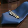 魚の骨ネクタイピン（タイバー）【名入れ可】 画像7