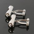 レッド水準器カフスボタン（カフリンクス） 画像3