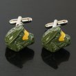 カラードオフロードヘルメットカフスボタン（カフリンクス） 画像2