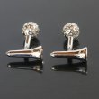 ゴルフボール＆ティーカフスボタン（カフリンクス） 画像1