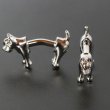 犬モチーフダブルエンドカフスボタン（カフリンクス） 画像2