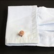 ピンクゴールドストリングノットカフスボタン（カフリンクス） 画像5