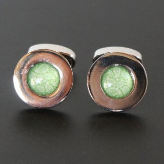 イギリス6ペンス硬貨カフスボタン（カフリンクス）