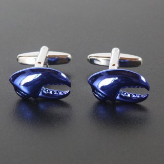 カフスボタンーブルーカフス