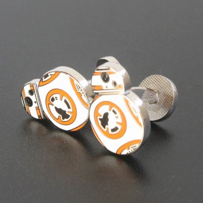 画像1: Star Wars スターウォーズ  BB-8カフスボタン（カフリンクス・カフスボタン）