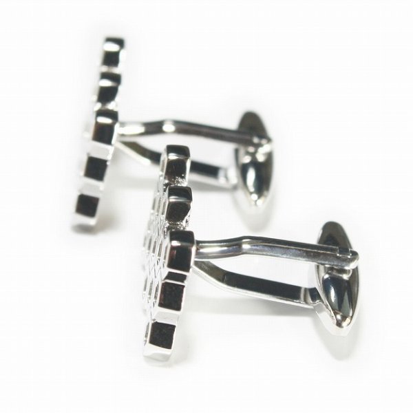ハチの巣カフスボタン 画像4